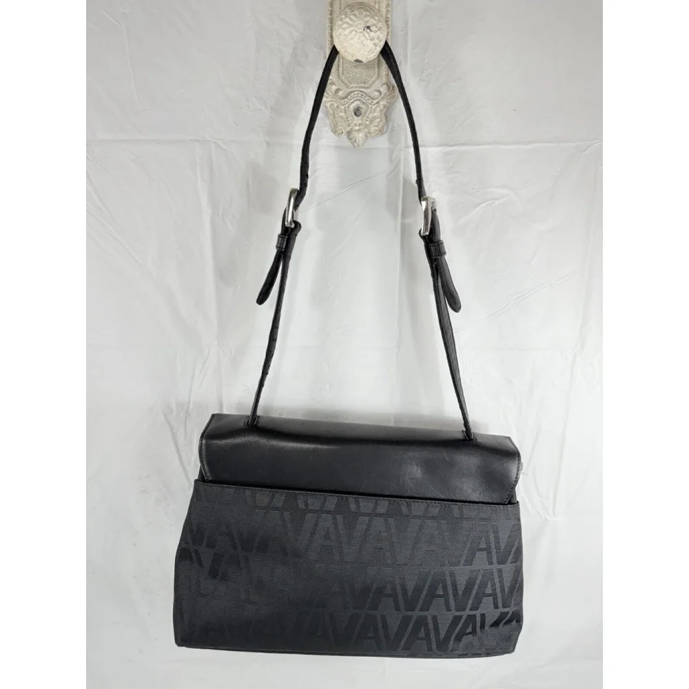 Adrienne Vittadini designer purse, shoulder bag handbag black